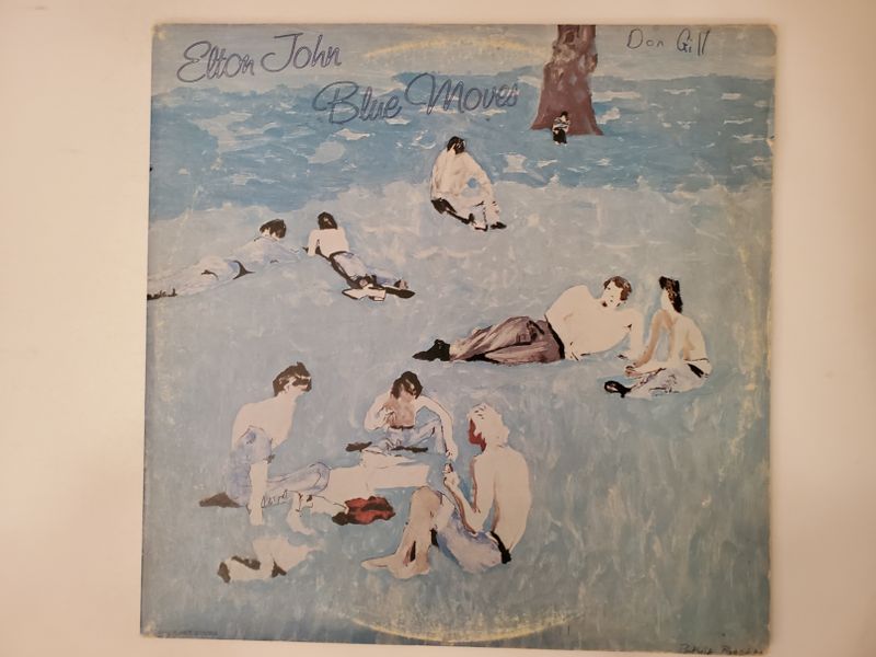 Elton John Blue Moves vinyl record